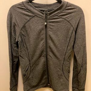 Grey lululemon zip up